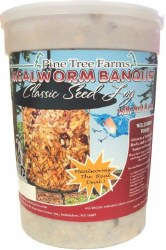 Pine Tree Farms Mealworm Log, 28oz