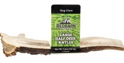 Nat Deer Antler Half Lg