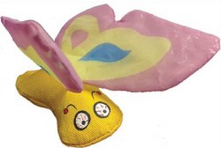 Yeowww! Butterfly, Cat Toy, Purple