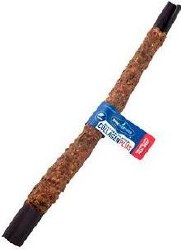 Barkworthies Daily Health Boost Collagen Beef Wrapped Beef Stick, Dog Treats, 12 inch