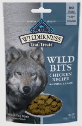 Blue Buffalo Blue Wilderness Trail Treats Wild Bits Grain Free Training Dog Treats 4oz bag