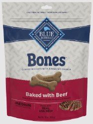Blue Buffalo Bone Beef Biscuit Dog Medium, 16oz
