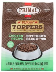 Primal Butcher Blend Topper Chicken for Cat & Dog, 2lb