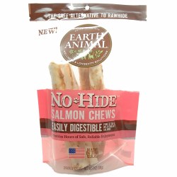 Earth Animal No Hide Salmon Chew 7  2 Count