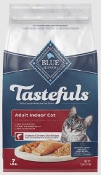 Blue Buffalo Indoor Health Salmon and Brown Rice Recipe Adult, Dry Cat Food, 15lb