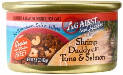 Evanger's Shrimp Daddy with Tuna and Salmon, Wet Cat Food, 2.8oz