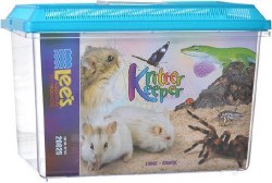 Lee's Kritter Keeper Small Animal Habitat, Assorted Colors, Large