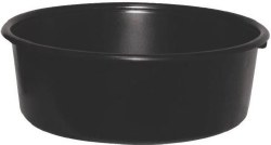 FortiFlex Mini Pan Feeder, Black, 5 Quart