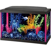 Aqueon Aquarium Kit Pink NeoGlow 5.5 Gallon