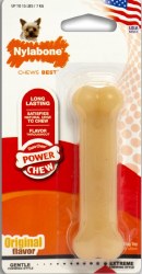 Nylabone Power Chew Original Bone Nylon Dog Chew Toy, Petite, Dog Dental Health