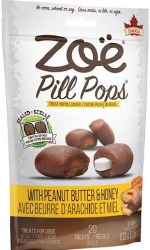 Zoe Pill Pops Peanut Butter with Honey Dog Treats 3.5oz