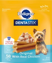 Pedigree Dentastix Original Toy Small Dog Treats 58pk