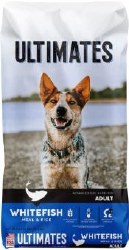 Ultimates Whitefish and Brown Rice Advanced Nutrition Adult Formula, Dry Dog Food, 28lb