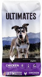 Ultimates Chicken Meal and Brown Rice Advanced Nutrition Puppy Formula, Dry Dog Food, 28lb