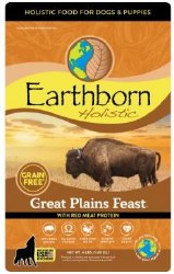 Earthborn Holistic Great Plains Feast Grain Free Natural Dry Dog Food 4 lbs