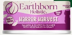 Earthborn Holistic Harbor Harvest Recipe with Salmon and Whitefish Grain Free Canned, Wet Cat Food, 3oz