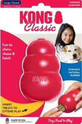 Kong Classic Dog Toy, Red, Large