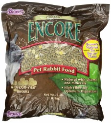 Browns Classic Encore Rabbit Food 4lb