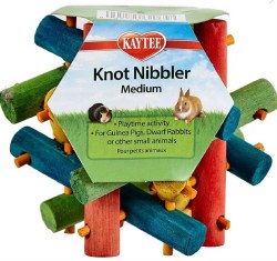 Kaytee Nut Knot Nibbler Small Animal Treat, Medium