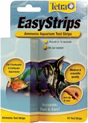 Tetra Easy Strips Ammonia Aquarium Test Strips, 25 pack