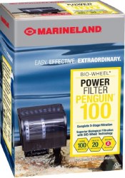 Marineland Peguin 100 Power Filter Cartridge, All Aquariums up to 20gal