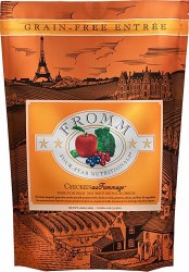Fromm Four Star Chicken Au Frommage for All Life Stages Grain Free, Dry Dog Food, 4lb