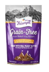 Triumph Grain Free Peanut Butter Biscuits 12oz