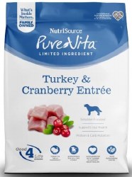 PureVitaTurkeyCranberryDog4lb