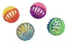 Turbo Assorted Ball Cat Toys, Lattice Balls, 1.5 inch, Cat Toys, 1 Pack