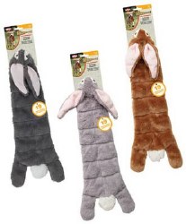 Spot Skinneeez Multi Squeaker Rabbit, Assorted, 20in