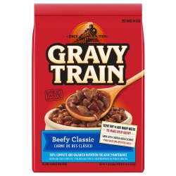 Del Monte Gravy Train Beefy Classic, Dry Dog Food, 14 lbs