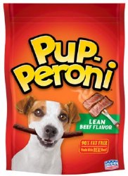 Del Monte Pupperoni Lean Beef Flavor, Dog Treats, 22.5