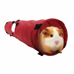 Living World Animal Tunnel Red & Grey Medium