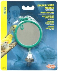 Double Sidded Mirror With Bell