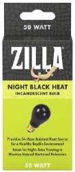 Zilla Incandescent Night Black Heat Reptile Bulb 50W