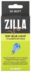 Zilla Incandescent Day Blue Heat Reptile Bulb 50W