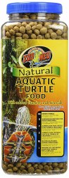 ZooMedLab Natural Aquatic Turtle Growth Formula Reptile Food 13oz
