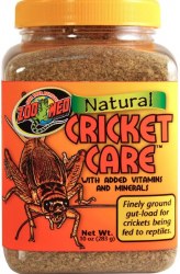 ZooMedLab Natural Cricket Care Reptile Supplement and Food 10oz