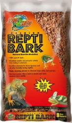 ZooMedLab Repti Bark Natural Reptile Bedding, Natural, 8 Quart