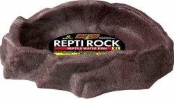 ZooMedLab Repti Rock Water Dish for Reptiles, Extra Large
