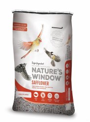 Natures Window Safflower Seeds, Wild Bird Seed, 18 lbs