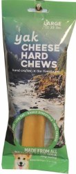 Natures Own Yak Cheese Hard Dog Chew, Large