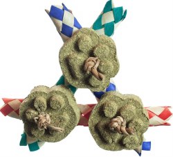 A&ECage Nibbles Paper Finger Trap and Timothy Hay Small Animal Chew