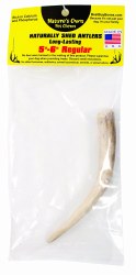 Natures Own Naturally Shed Elk Antler Dog Chew, Regular, 5-6"