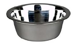 Advance Pet Stainless Steel Dish, Dog Bowls, 2Qt