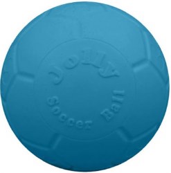 JollypetSoccerBallBlueLg8in