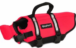 Zippy Paws Adventure Life Jacket, Red Black, Dog Seasonal, Small