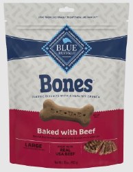Blue Buffalo Bone Beef Biscuit Dog Large, 16oz