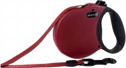 Alcott Adventure Retractable Leash, Red, 16', up to 110lb