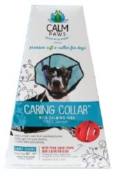 Calm Paws Caring Collar with Calming Disk for Dogs, Large, 13-17